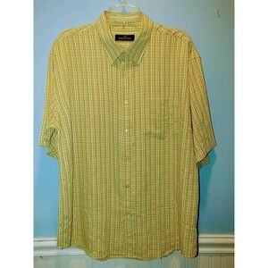 Bugatchi‎ button up shirt Mens Large